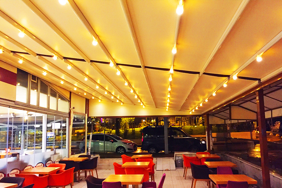Raylı Tente (Pergola)